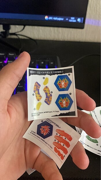 beyblade sticker
