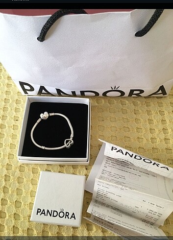 Pandora pandora bileklik ve charm