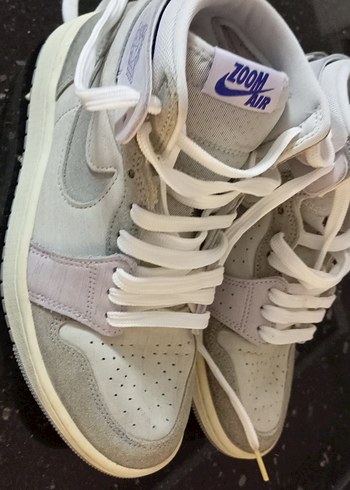 Beyaz Bağcıklı Kadın Spor Ayakkabı - Görsel 3