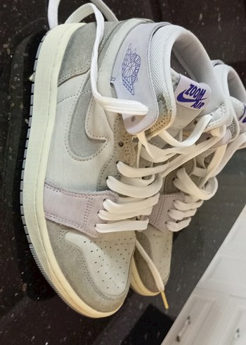 Beyaz Bağcıklı Kadın Spor Ayakkabı - Görsel 2