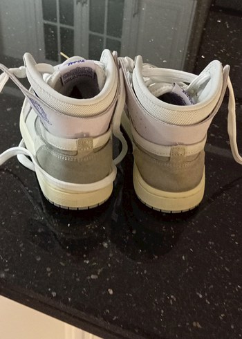 Beyaz Bağcıklı Kadın Spor Ayakkabı - Görsel 5