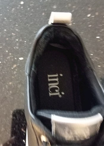 Siyah Platform Topuklu Bağcıklı Kadın Spor Ayakkabı - Görsel 6