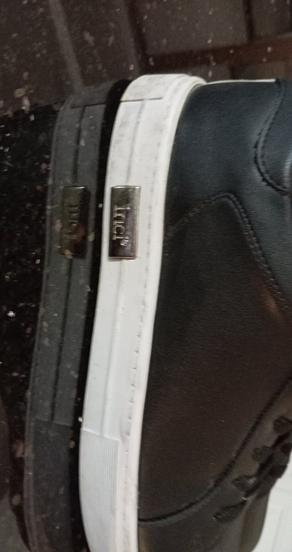 Siyah Platform Topuklu Bağcıklı Kadın Spor Ayakkabı - Görsel 3