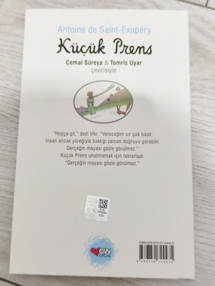 Küçük Prens - Antoine de Saint-Exupéry - Görsel 2