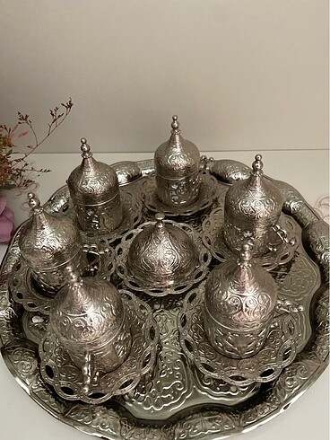 6 lı kahve takımı