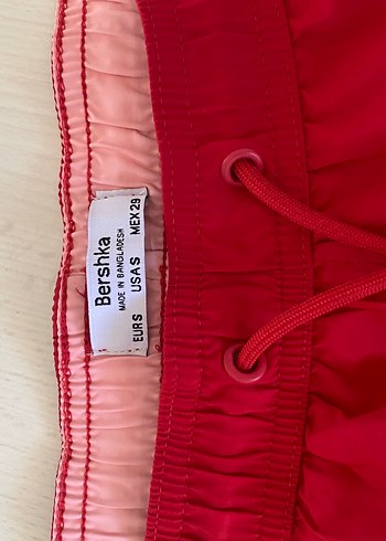 Kırmızı Erkek Mini Şort Mayo - Görsel 2