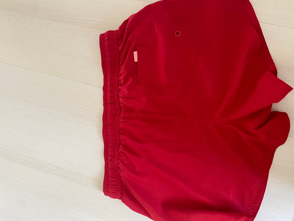 Kırmızı Erkek Mini Şort Mayo - Görsel 4