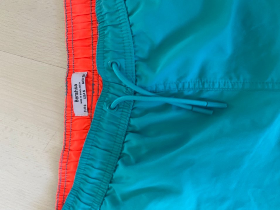 Turkuaz Mini Erkek Mayo Şort - Görsel 2