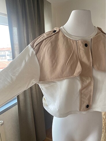 s Beden ten rengi Renk Zara sweatshirt