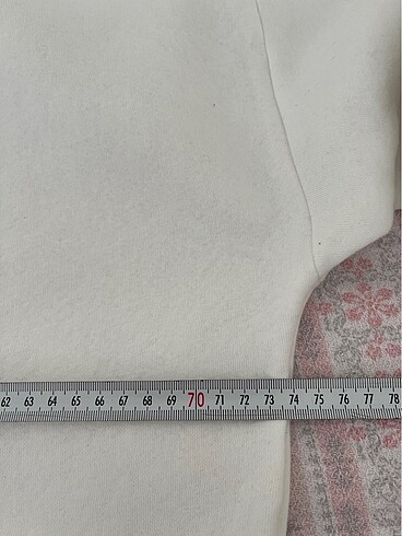 50 Beden beyaz Renk 50-52-54 bedene uygun Sweatshirt sıfır ürün