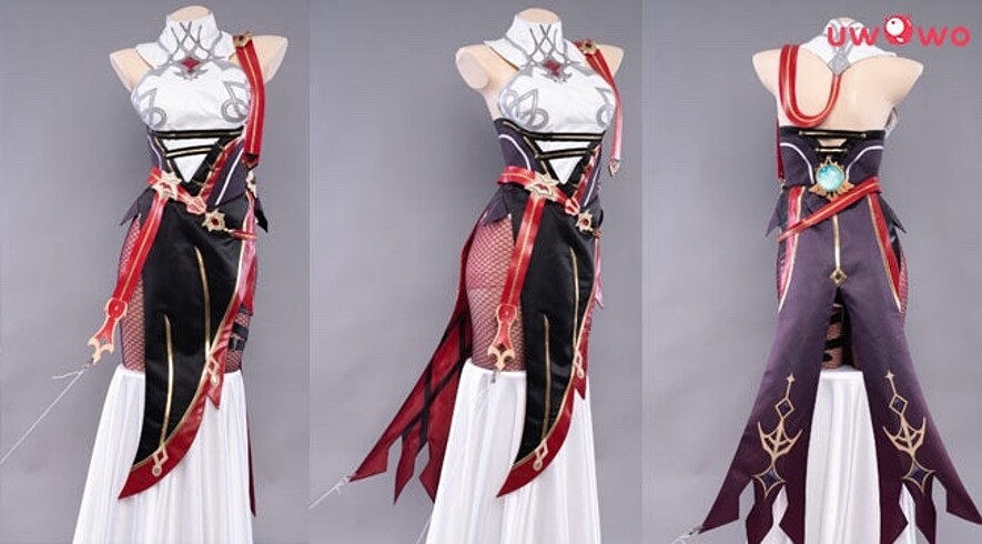 Diğer Rosaria Cosplay Set