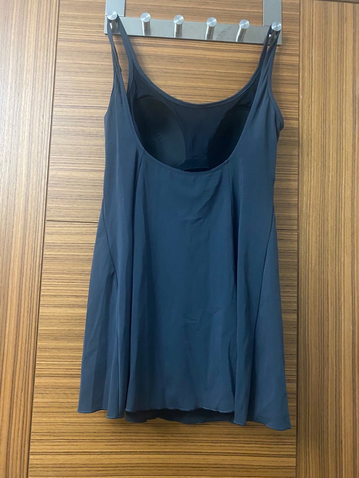 Kemer Detaylı Mini Kolsuz Kadın Mayo - Görsel 2