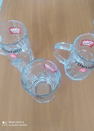 Tuborg bira bardağı 