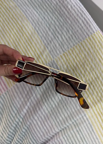 Gold Kahverengi Kadın Güneş Gözlüğü - Görsel 2