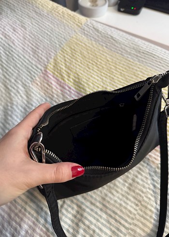 Bershka Siyah Çanta - Görsel 5