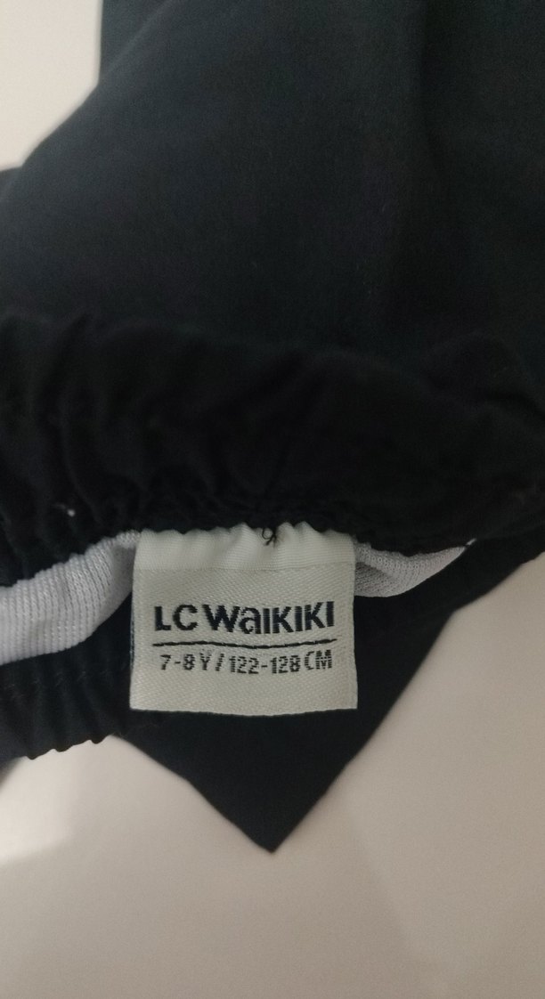 Erkek Lacivert Sloganlı Rahat Şort - Görsel 2