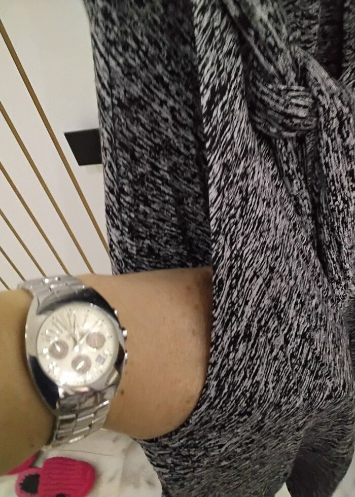 L beden  cepli elbise - Görsel 5