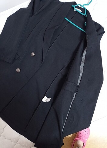46 Beden siyah Renk Blazer Ceket