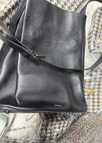 Anine Bing Siyah Deri Kadın Çanta - Görsel 3