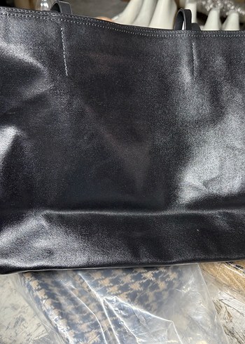 Anine Bing Siyah Parlak Deri Kadın Çanta - Görsel 2