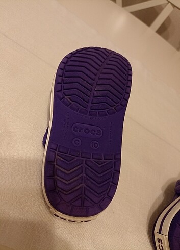 27 Beden mor Renk Crocs çocuk terlik orjinal