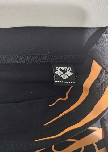 Arena Erkek Mini Siyah Desenli Elastik Mayo - Görsel 3