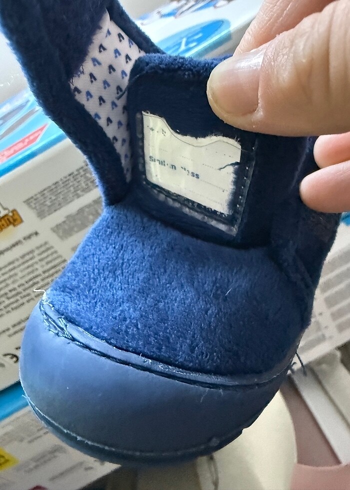 Vicco 21 lacivert panduf - Görsel 3