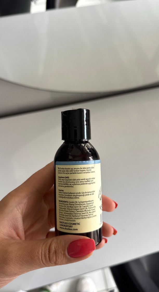 Shotl Profesyonel Keratin bakım yağı - Görsel 3