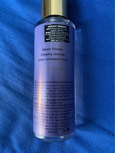 Victoria s Secret Victoria secret midnight bloom body mist vücut spreyi