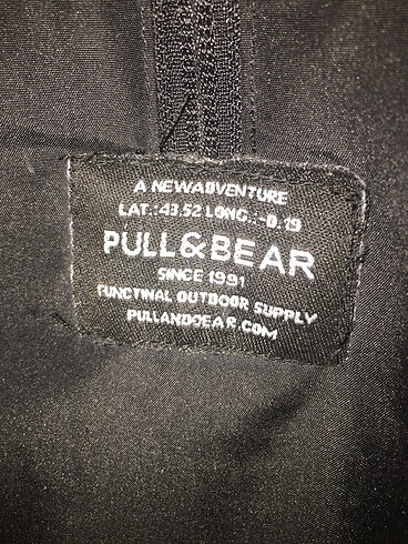 Pull and Bear Orjinal Pull & Bear Kanguru Mont