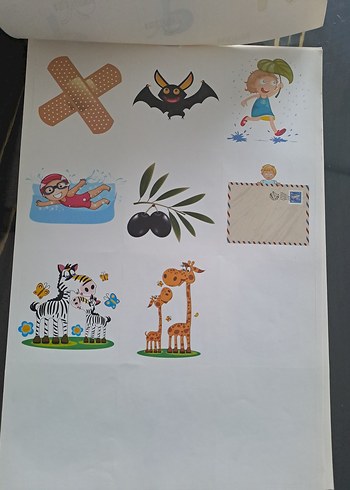 Çok Renkli Eğitici Çıkartmalar Seti - Görsel 9