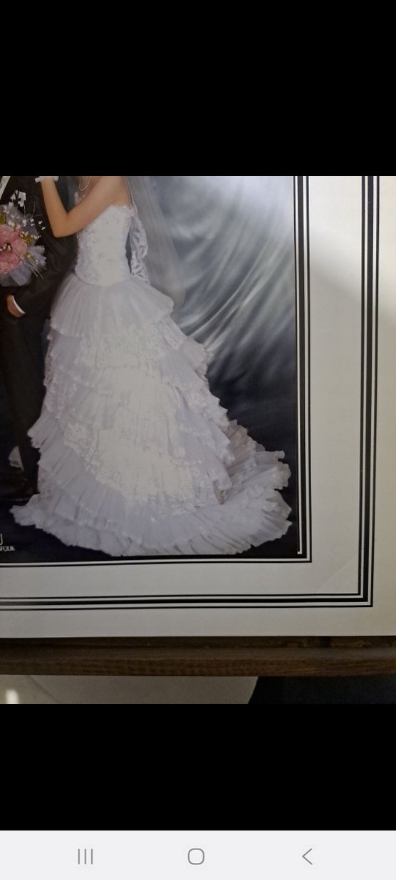 Vintage Straplez Prenses Gelinlik - Görsel 3