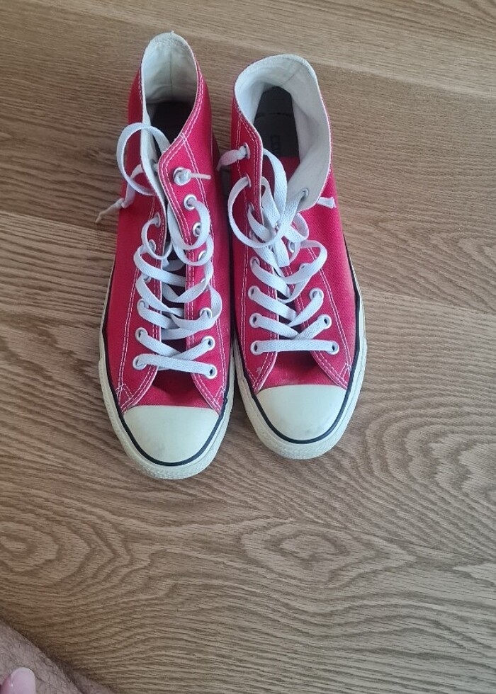 Kırmızı Converse - Görsel 4