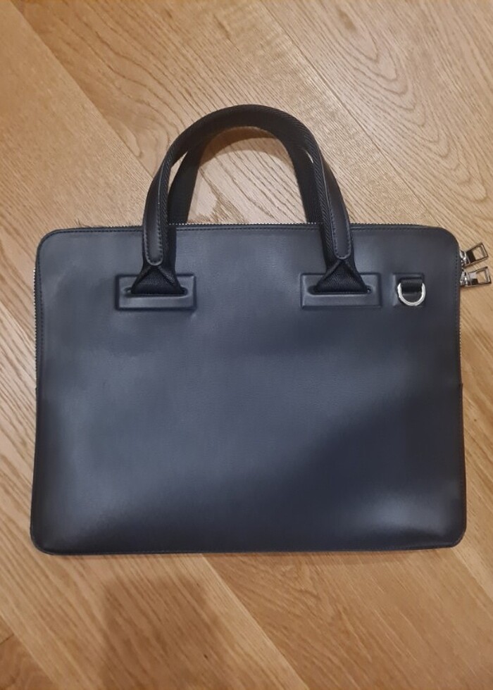 ZARA lacivert çanta - Görsel 3