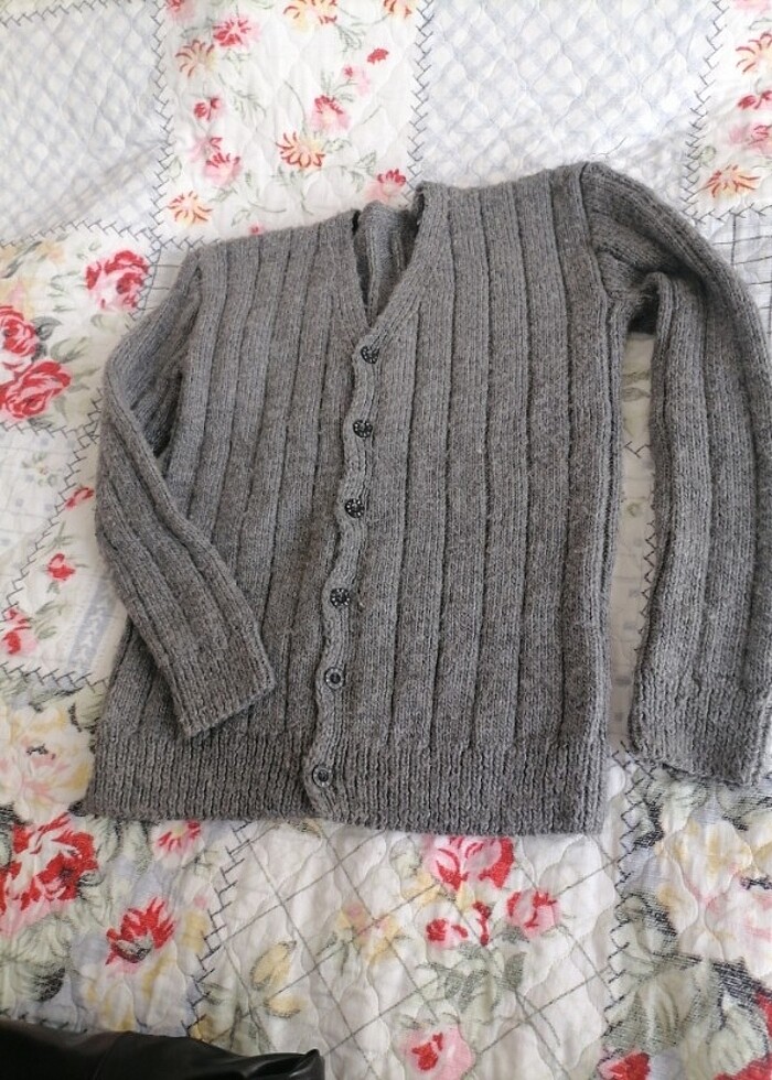 El örgüsü ceket - Görsel 2