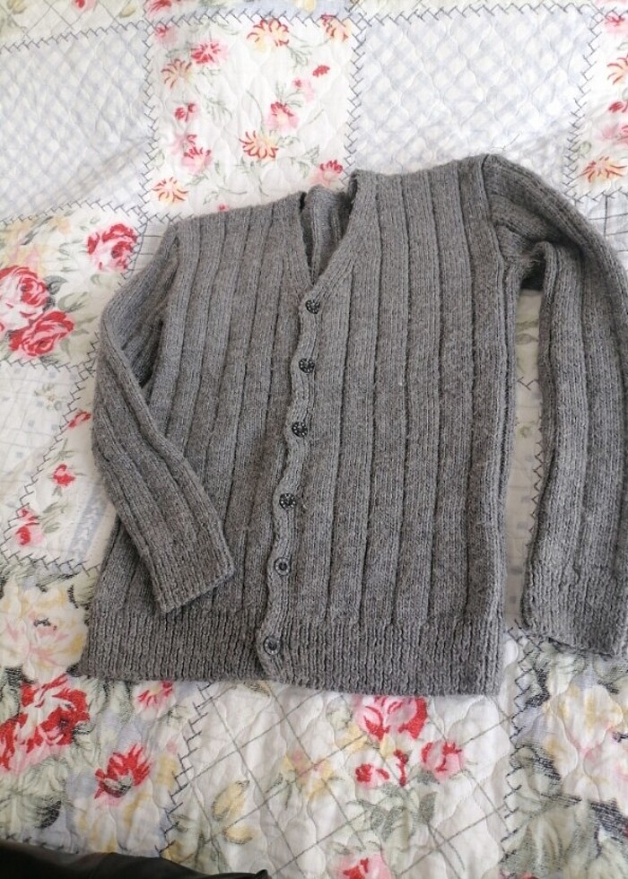 El örgüsü ceket - Görsel 3