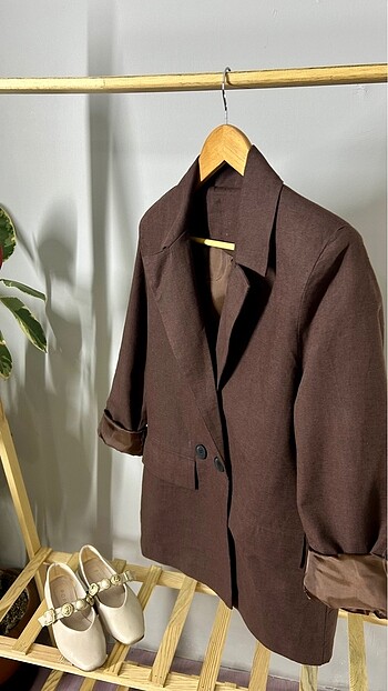 m Beden Keten blazer ceket