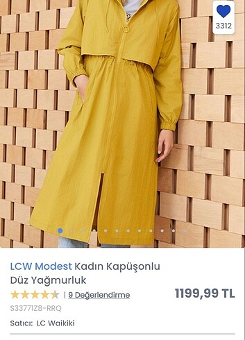 Lcw trençkot