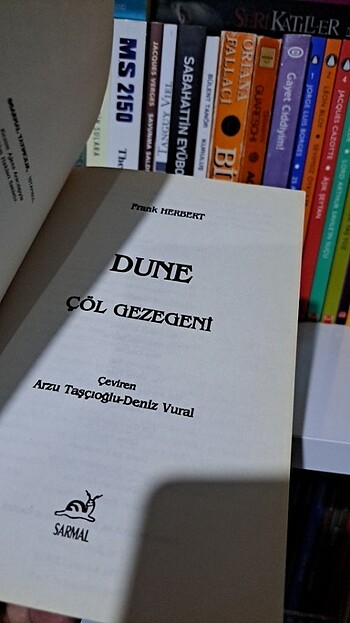 Beden Renk Frank Herber Dune Çöl Gezegeni Sarmal Yayınları