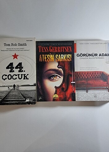 TESS GERRİTSEN - TOM ROB SMİTH - CHUCK KLOSTERMAN