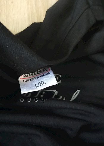 LC Waikiki Siyah Uzun Kollu Hamile Tişörtü