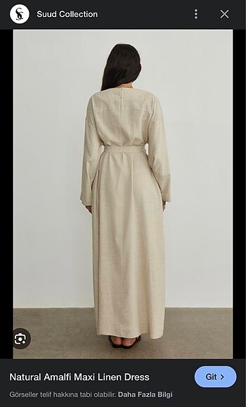 Suud Collection suud keten elbise