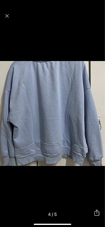 xl Beden mavi Renk LC waikiki bebek mavisi sweat