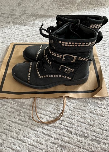 harley davidson zımbalı punk bot (STLDI!) - Görsel 8