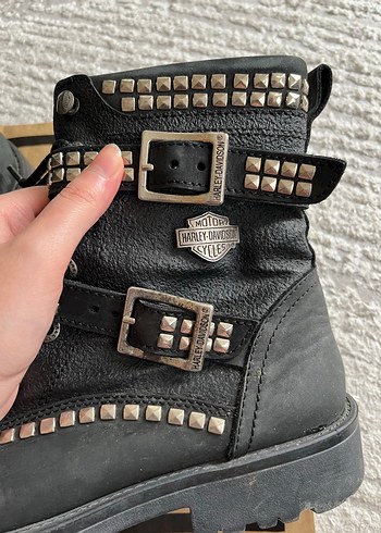 harley davidson zımbalı punk bot (STLDI!) - Görsel 3