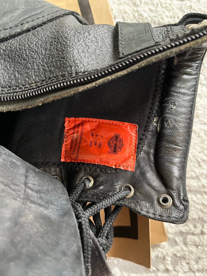 harley davidson zımbalı punk bot (STLDI!) - Görsel 5