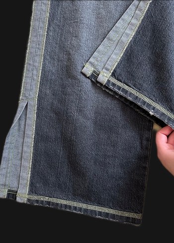 y2k düşük bel vintage jean - Görsel 3