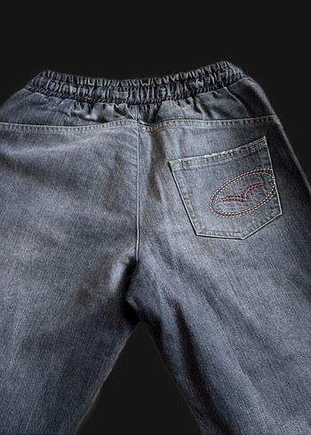 y2k düşük bel vintage jean - Görsel 2