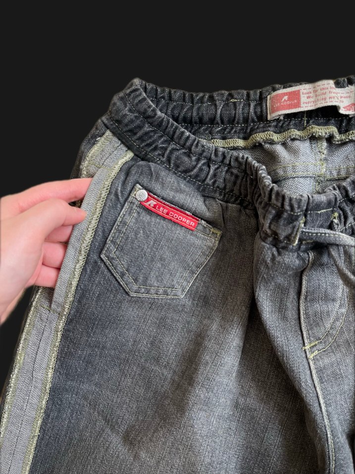 y2k düşük bel vintage jean - Görsel 4