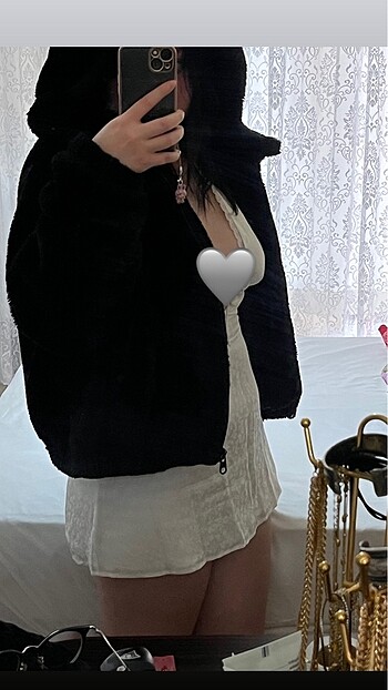 coquette saten elbise